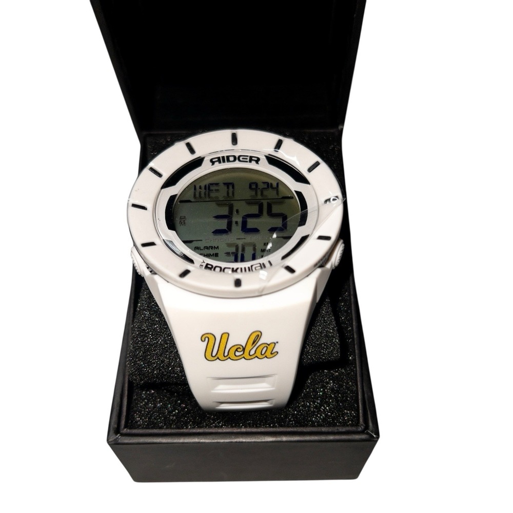 NIB Rockwell Coliseum UCLA Bruins Mens 48mm Watch 10ATM‎ Water Resistance